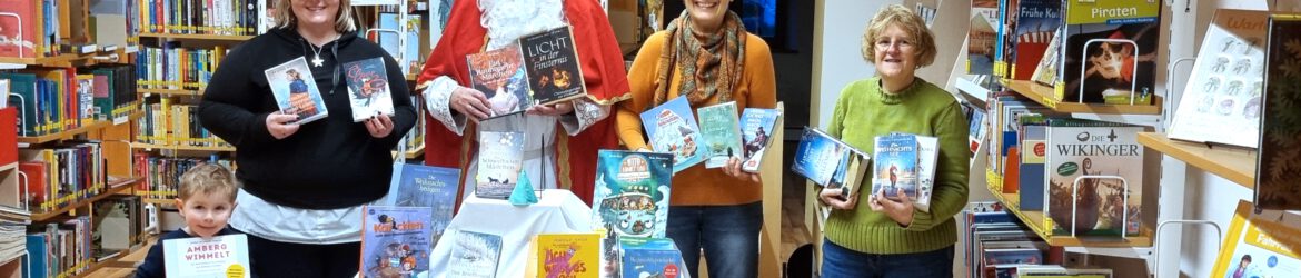 Nikolaus in der Bcherei